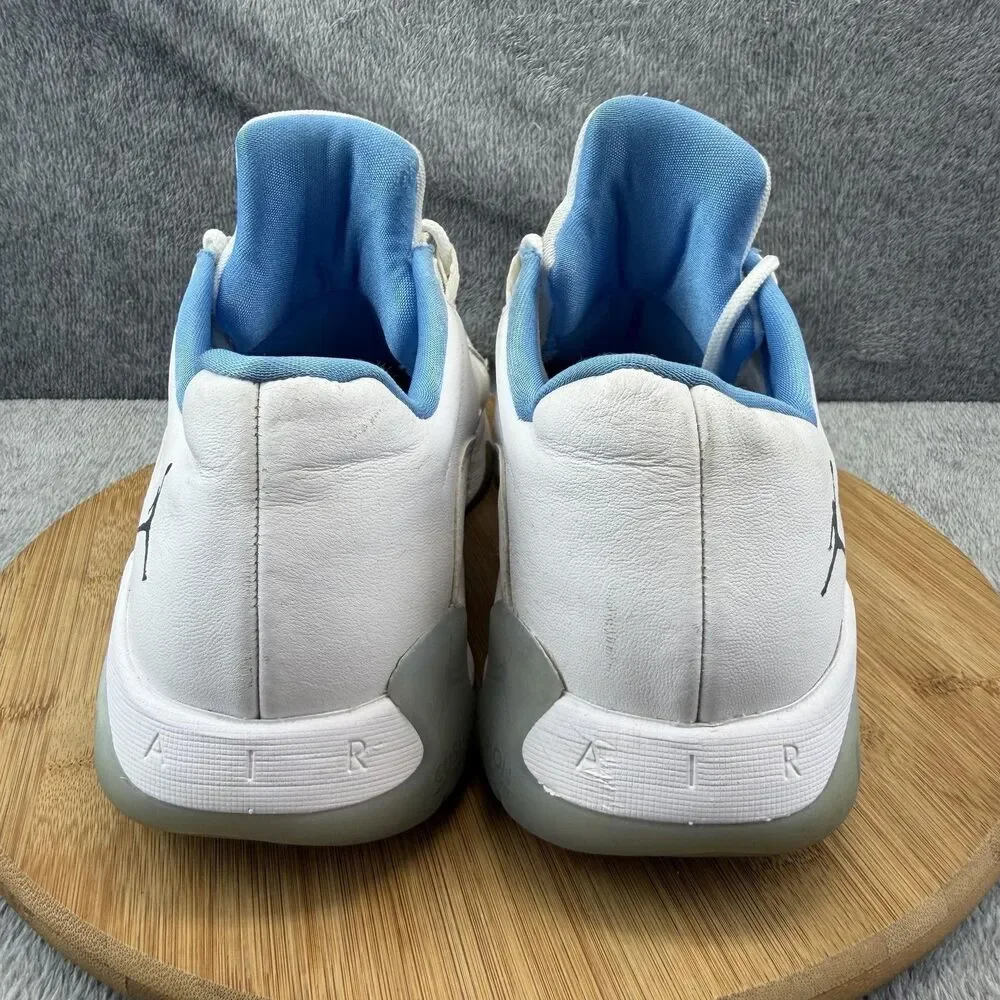 Jordan Shoes Mens Size 11.5 White Leather Low Top Basketball Sneakers DO0751-100